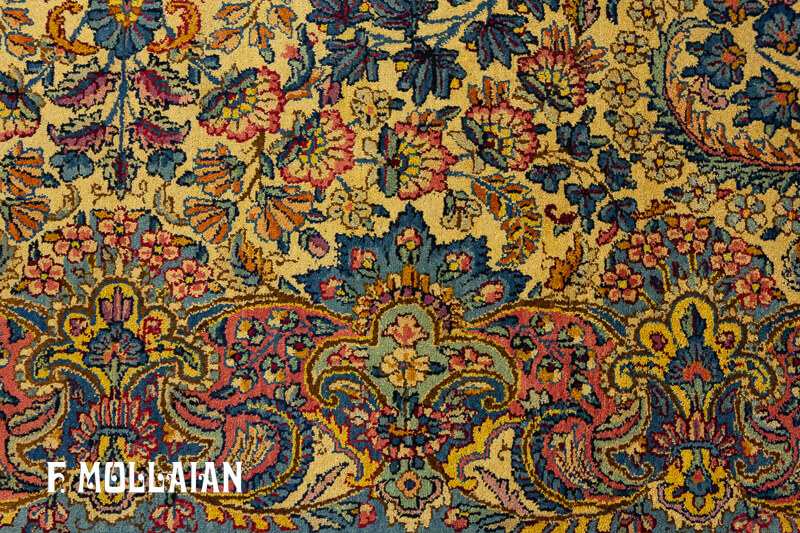 Antique Persian Kerman Rug n°:53723494